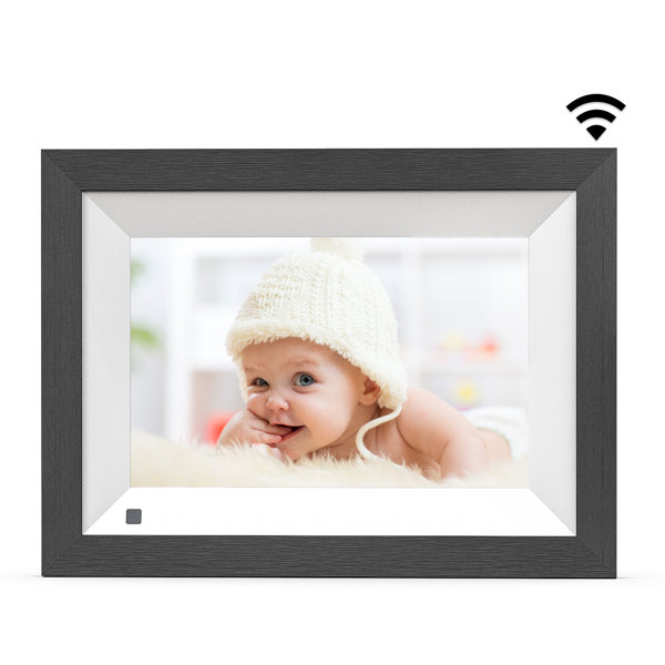NexFoto 8 Inch WiFi Digital Picture Frame with 32GB Storage Perfectly